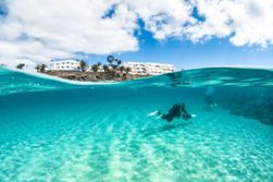 Lanzarote Scuba Diving Holiday - Costa Teguise. Dive scooter.